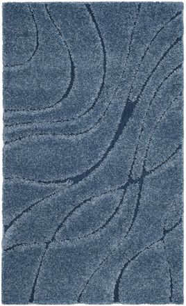 Safavieh Alfombra azul claro/azul 122 x 183 cm