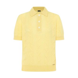 Kiton Dames, Truien, Geel, Maat: M Zijde