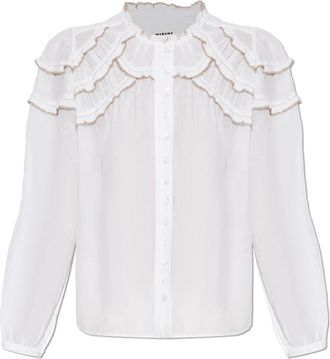 Isabel Marant Mujer, Blusas y Camisas, Blanco, Talla: L