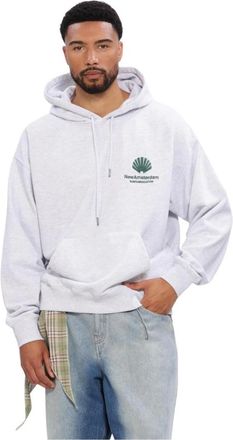 New Amsterdam Surf Association Hoodies & sweatvesten, Heren, Grijs, L, Katoen, Logo Hoodie