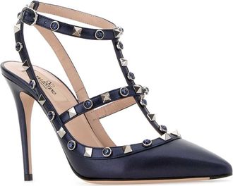 Valentino Garavani Purplishnavydarkindigo Scarpe Con Tacco High Heel Shoes