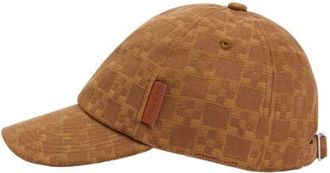Sandro Denim cap with cross motif in Camel at Nordstrom
