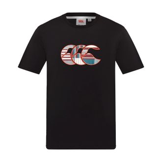 Canterbury Of New Zealand Heren Uglies Logo T-Shirt (Zwart)