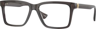 Versace Transparent Grey Eyewear Frames - unisex - Brillen - Grijs - 56 MM - Accessoires