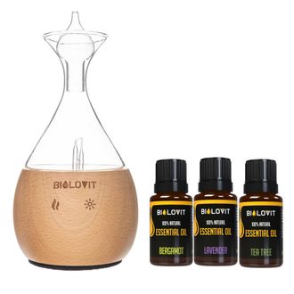 OEM Kit Nebulizador De Aceites Esenciales Bilovit + 3 Aceites Esenciales