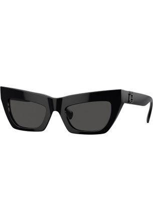 Burberry Womens BE4405-409387-51 BE4405 51 409387 Fashion Sunglasses - Black - One Size