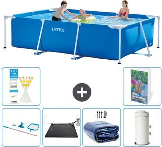 Intex Piscina Con Estructura Rectangular - 300x200x75 Cm - 7-piezas S61