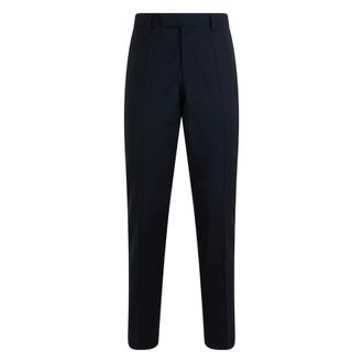 HUGO BOSS Broeken, Heren, Blauw, XL, Katoen, H-George-263 Slim-fit Broek
