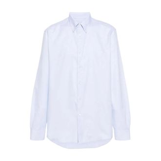 Paul Smith Heren, Overhemden, Blauw, Maat: 2XL Katoen