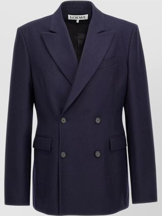 Loewe wool double-breasted blazer