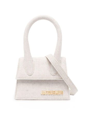 Jacquemus Le Chiquito leather tote bag - Neutrals
