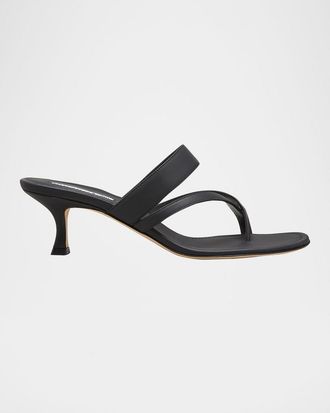 Manolo Blahnik Susa Slide Sandals