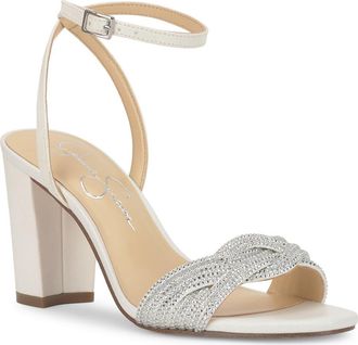 Jessica Simpson Siena Sandal in White at Nordstrom, Size 7.5
