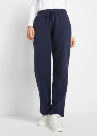 Bonprix Schlupfhose BONPRIX Schlupfhose mit Bequembund, Damen, Gr. 44/46 (L), N-Gr, blau (dunkelblau), Obermaterial: 100% Polyester, regular fit, Hosen Schlup