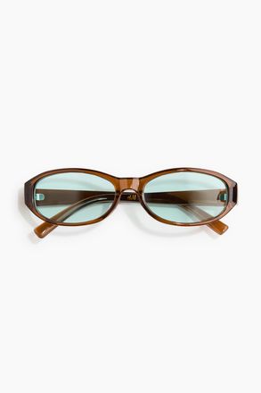 H&M Ovale Sonnenbrille - Beige