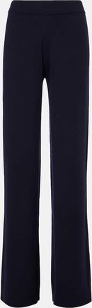 Jardin Des Orangers Pantaloni regular in lana e cashmere