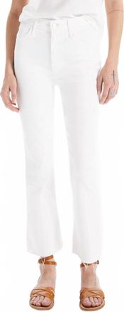Mother Womens Hustler Ankle Fray Jean In Fairest Of Them All