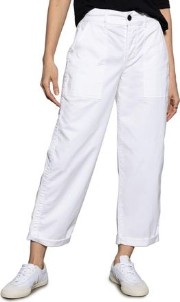 Sanctuary Cruiser Stretch Cotton Barrel Chinos in Bleached W at Nordstrom, Size 25