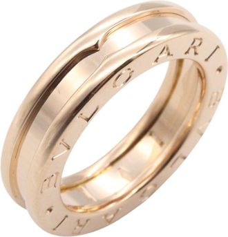 Bulgari Pink Gold Pink Gold (18K) Band Ring (Pre-Owned)