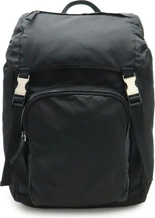 Prada Black Nero Nylon Backpack (Pre-Owned)