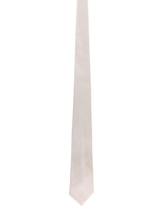 Kiton Grey cotton tie