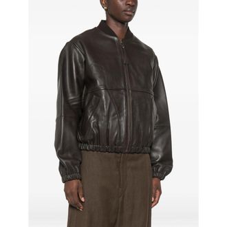Sessun Tyler Bomber Jacket - Brown