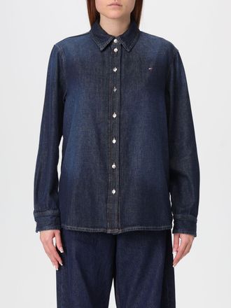 Tommy Hilfiger Shirt TOMMY HILFIGER Woman color Denim