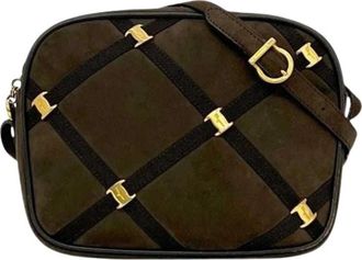 Ferragamo Pre-owned Vara Shoulder Bag - Dames - Vintage Schoudertas - Bruin - ONE Size - Leer - Vintage