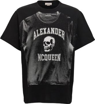 Alexander McQueen Logo Print T-shirt