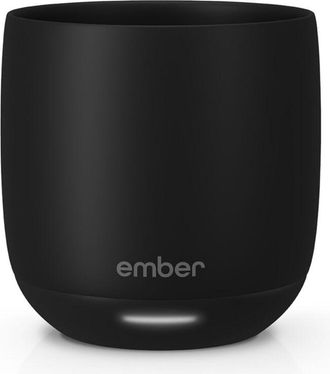 Ember Taza Inteligente Ember Con Control De Temperatura: Taza De Caf&eacute; De 178 Ml Con Calefacci&oacute;n, Pantalla Led Inteligente, Control Por Aplicaci&oacute;n, Bater&iacute;a R