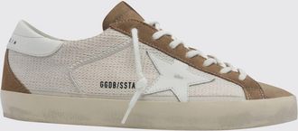 Golden Goose Sneakers Super-Star in pelle e suede con effetto usurato