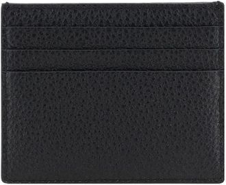 Prada Saffiano Leather Card Case - Black