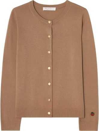 Busnel Kee Cardigan - Dames - Vesten - Bruin - XL - Wol - Truien & Vesten
