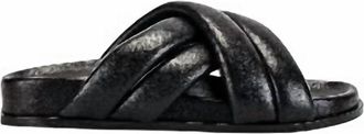 Anine Bing Womens Lizzie Slides In Black