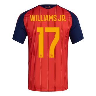 adidas Nicholas Williams Arthuer Spain 26 Home Jersey Asia Sizing Vivid Red KW7714