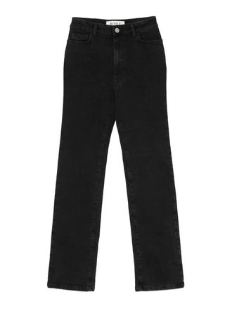 R&oacute;he High-Rise Straight Denim