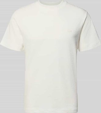 Lacoste Regular Fit T-Shirt aus reiner Baumwolle in Offwhite, Gr&ouml;&szlig;e XXXL