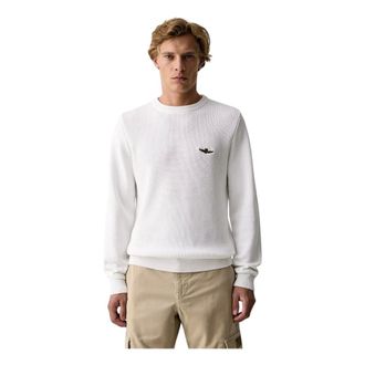 Aeronautica Maglieria Girocollo - - Knitwear - Uomo - Bianco - XL