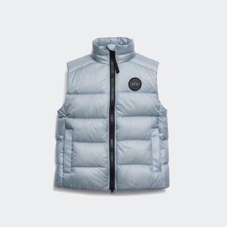 Canada Goose Cypress Vest Black Disc (Women, Light Ozone Blue, XL)