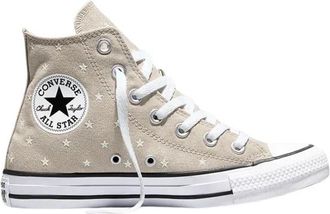 Converse Chuck Taylor All Star Geborduurde Sterren - Dames - Sneakers - Beige - 39 EU - Schoenen