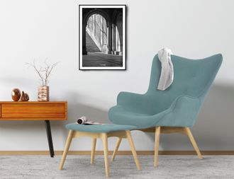 HOME AFFAIRE Sessel »Egense« wahlweise mit oder ohne Hocker