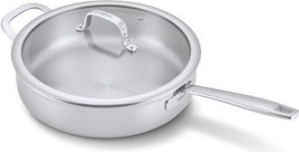 alva Maestro 4QT 5-Ply Stainless Steel Saute Pan with Lid at Nordstrom