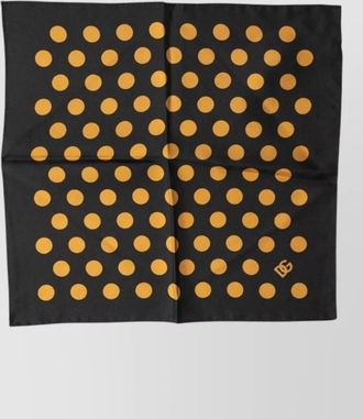 Dolce & Gabbana silk polka dot pocket square