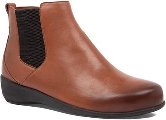 Ziera Womens Shanghai Xf Boots In Dark Tan Leather