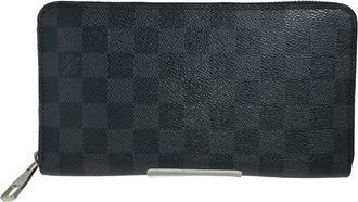 Louis Vuitton Black Damier Graphite Long Wallet (Bi-Fold) (Pre-Owned)
