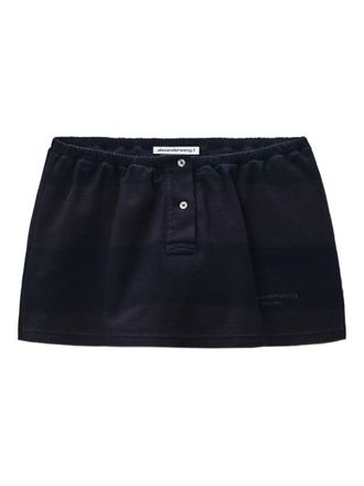 Alexander Wang Rok met elastische taille - Zwart