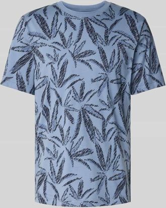 Tom Tailor Regular Fit T-Shirt aus reiner Baumwolle in Rauchblau, Größe XXL