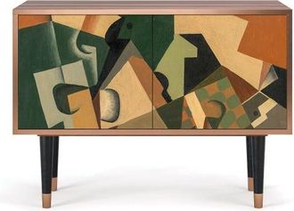 StoryZ Aparador bajo multicolores 2 puertas L 94 cm