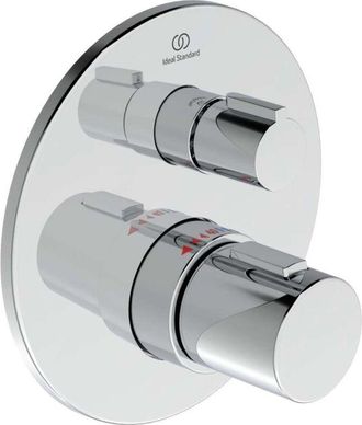 Ideal Standard - Ceratherm T100 Miscelatore termostatico ad incasso individuale per doccia, Cromato - Ideal