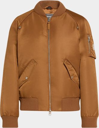 Mackage Men & apos;s Carmelo Z Satin Bomber Jacket